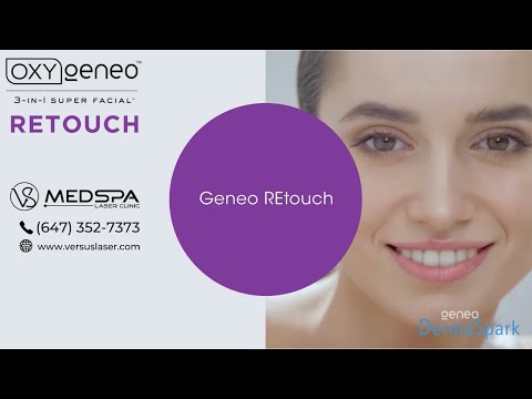 New OxyGeneo OxyPod Retouch treatment - a member of the OxyGeneo 3-in-1 super facial