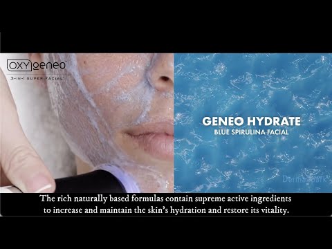 OxyGeneo Hydrate Blue Spirulina Facial, 3-in-1 Super Facial Treatment in Toronto