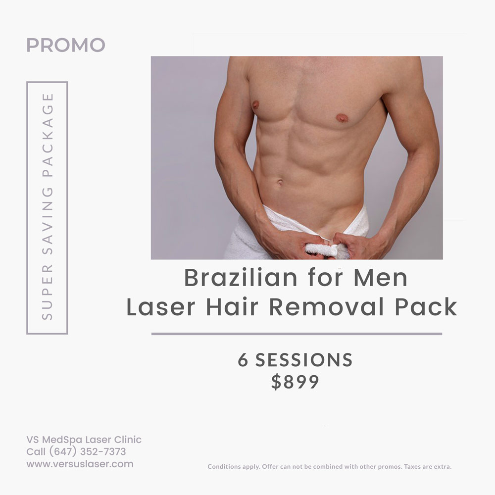Brazilian for men package July 2021