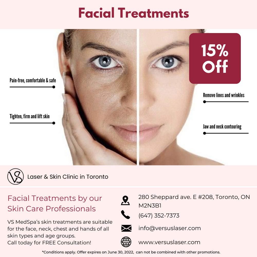 Facial treatments Toronto