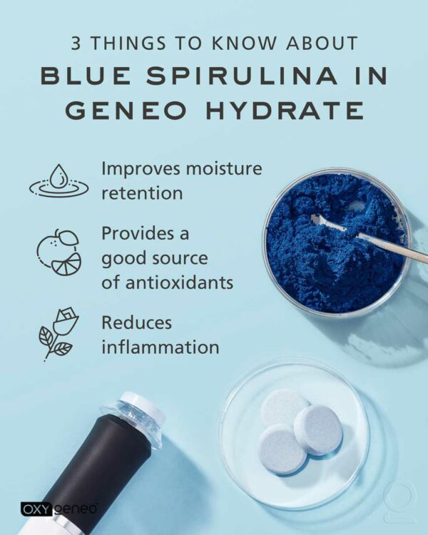OxyGeneo Hydrate Blue Spirulina Benefits