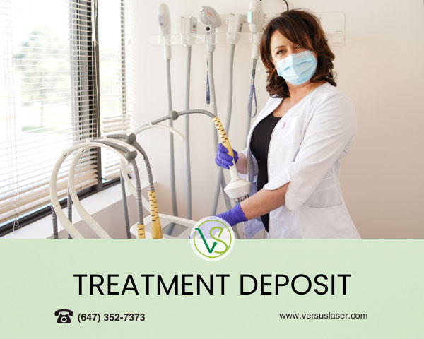 VS MedSpa treatment deposit