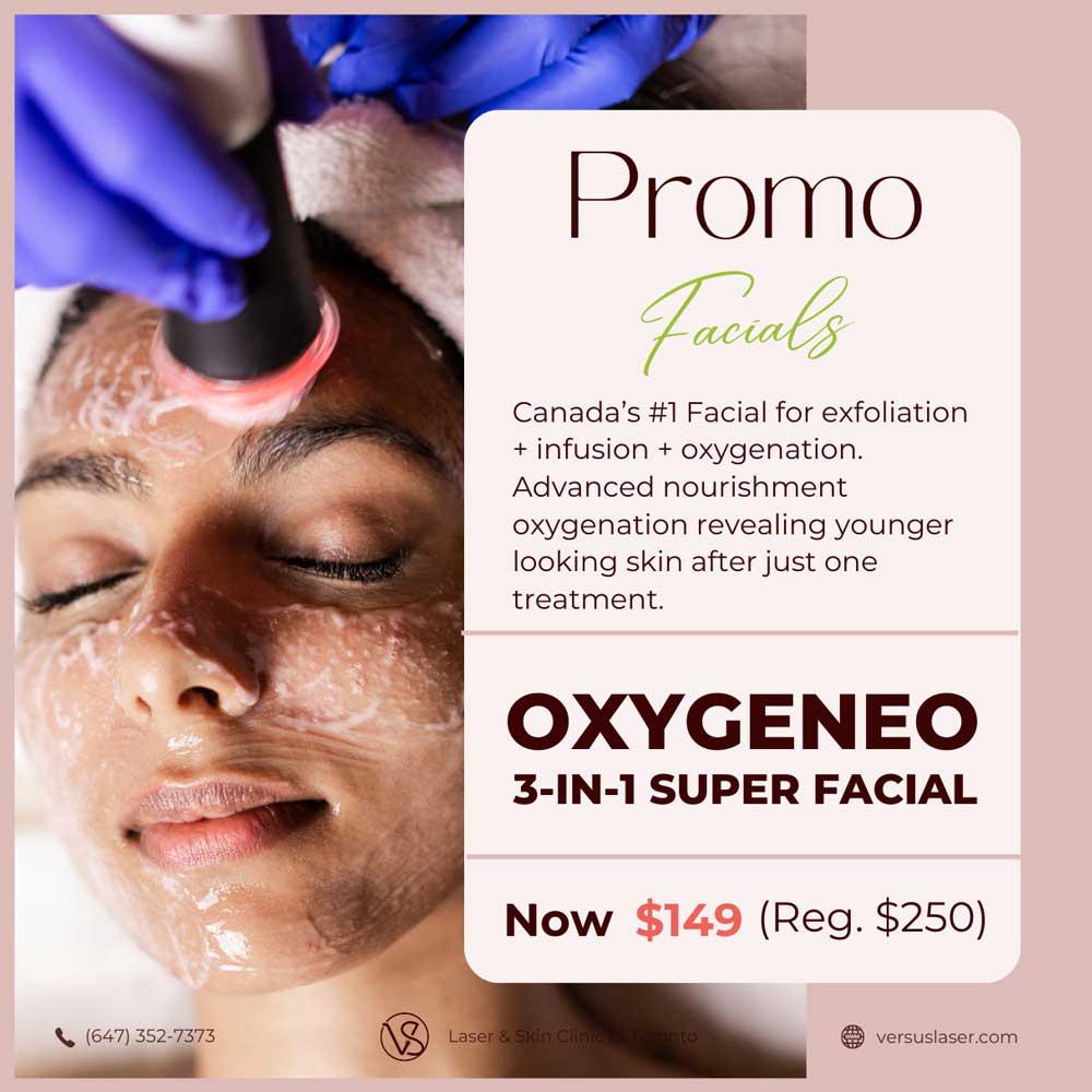OxyGeneo 3-in-1 Super Facial promo Toronto
